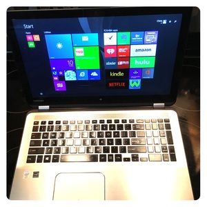 Toshiba touch screen laptop